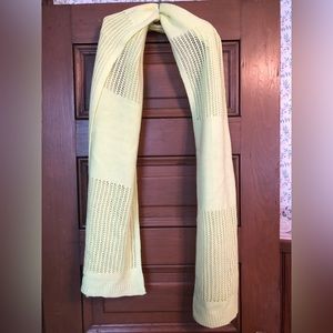 DKNY Scarf BRIGHT NEON YELLOW. MUCH BRIGHTER YELLOW, than picture demonstrates